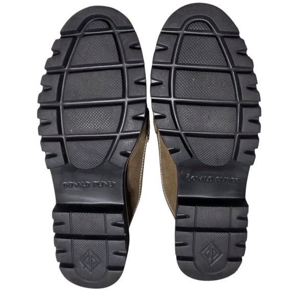 NWOT DONALD PLINER KILTIE FRINGE LOAFER MULE LEATHER SLIP ON SZ 10 - Picture 8 of 10